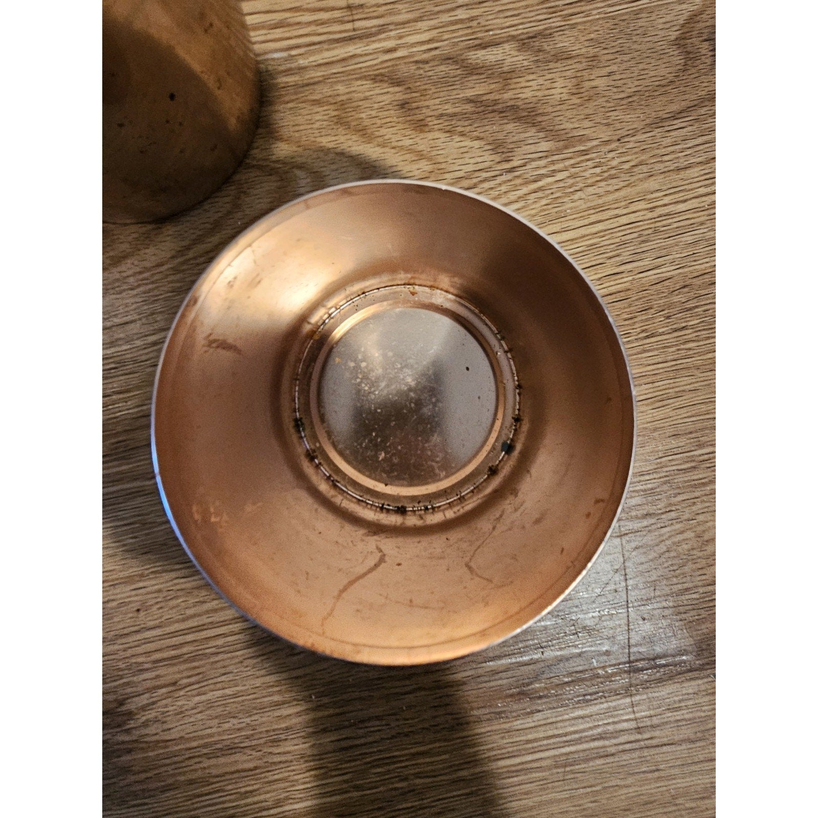 Vintage West Bend Copper Canister Set Of 4 - Aluminum Flour, Sugar, Coffee, Tea