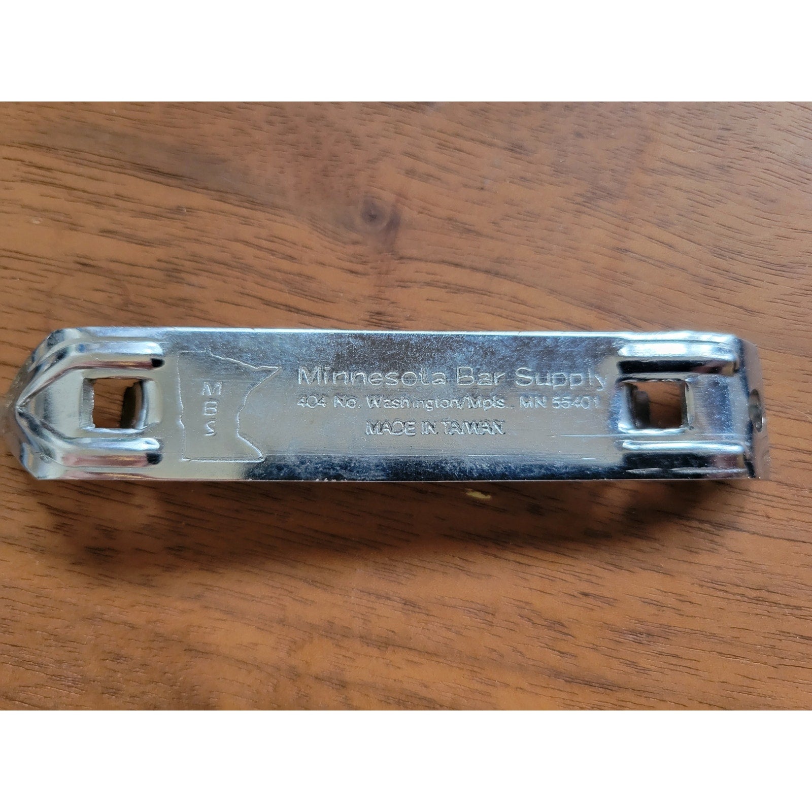 Vintage Minnesota Bar Supply (MBS) 4-1/4" Can and Beer Bottle Opener