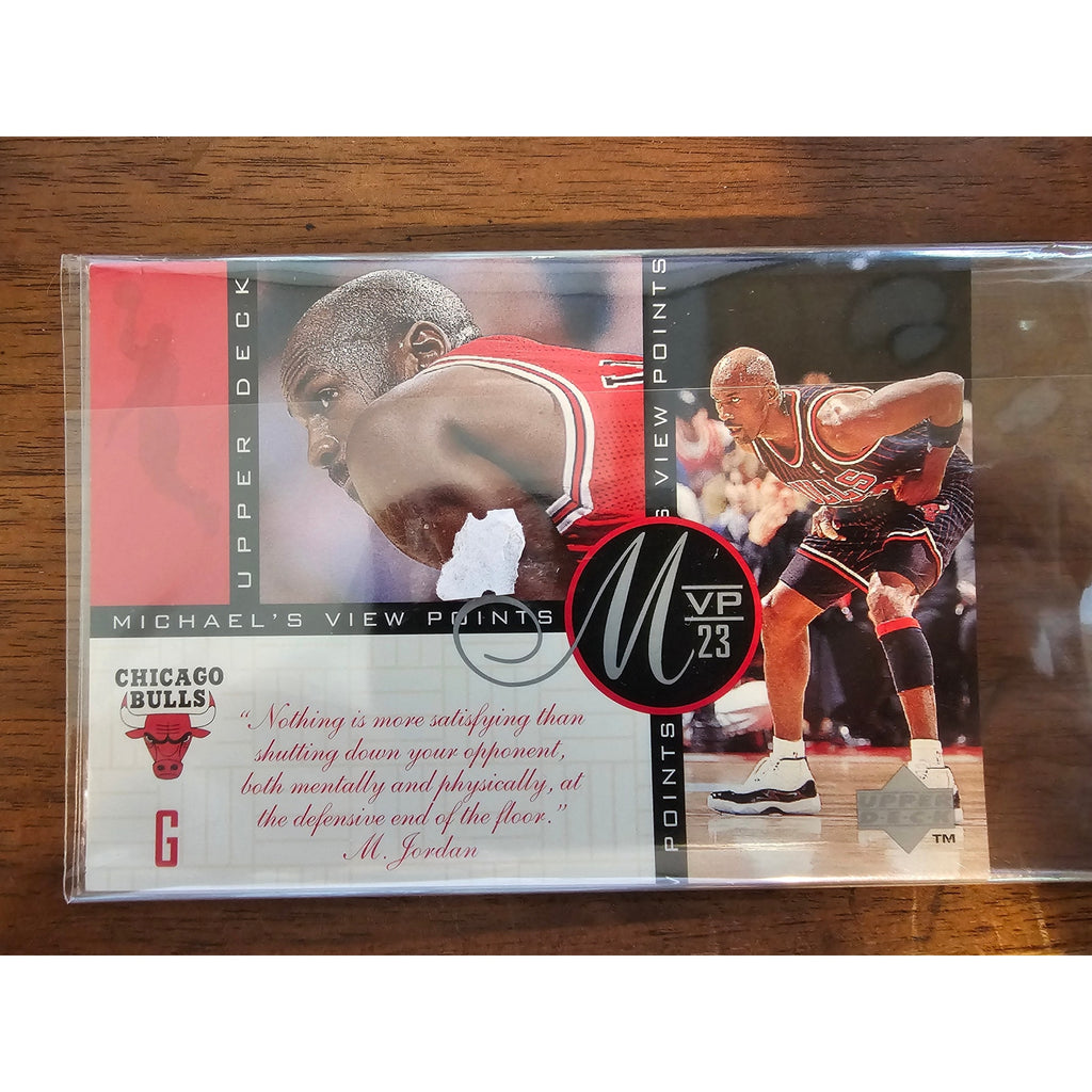 Michael Jordan 1997 Upper Deck #VP8 - View Points - NBA - Jumbo