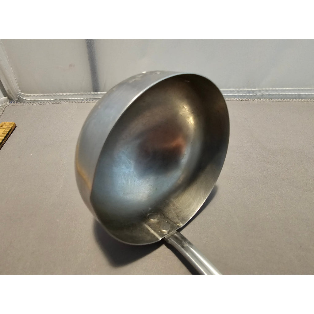 MCM/Vintage Soup Ladle w/Faux Wood Pattern Plastic Handle - 11-1/2"