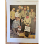 Lot of 4 1986 Hoyle Scouting Through The Years Posters - Patrol Leader, Eagle