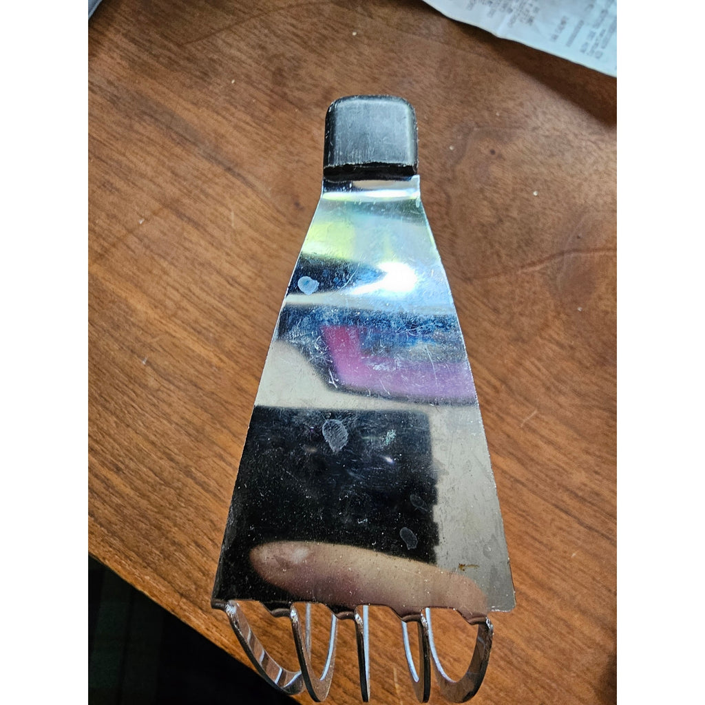 Vintage Ekco Hand Pastry/Dough Chromium Plt Blender w/Black Plastic Handle - USA