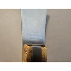 Vintage Stainless Steel 9-1/2" Ice Cream Scoop w/Rivet Wood Handle - Japan