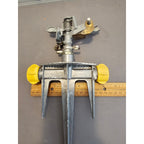 Brass/Metal Impact Sprinkler - Impulse Rotor Lawn Irrigate Ground, 7419 Stake