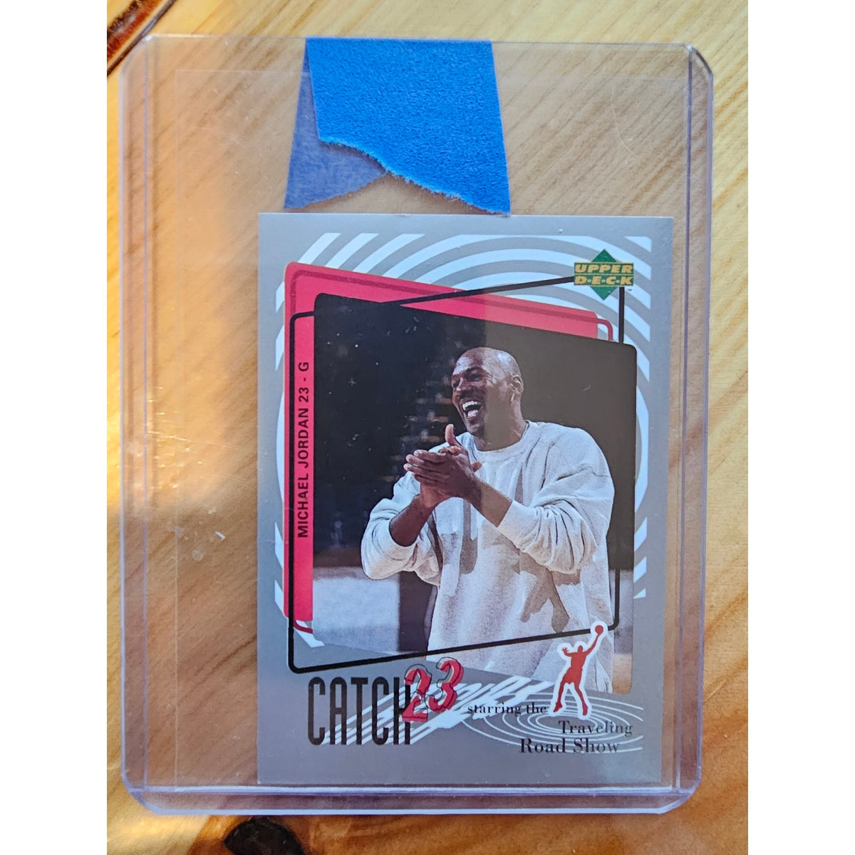 Michael Jordan 1997-1998 Upper Deck Catch 23 Sticker #MJ162 - Bulls - NBA