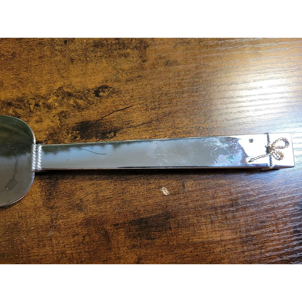 Wedgewood Vera Wang Love Knots Silverplated Wedding Cake Trowel - June 18, 2005