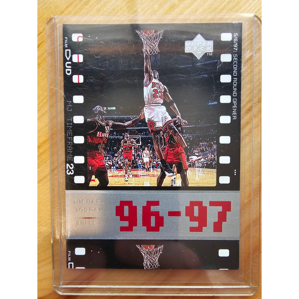 Michael Jordan 1998 Upper Deck Timeframe 23 #104 - Chicago Bulls - 96-97 - NBA