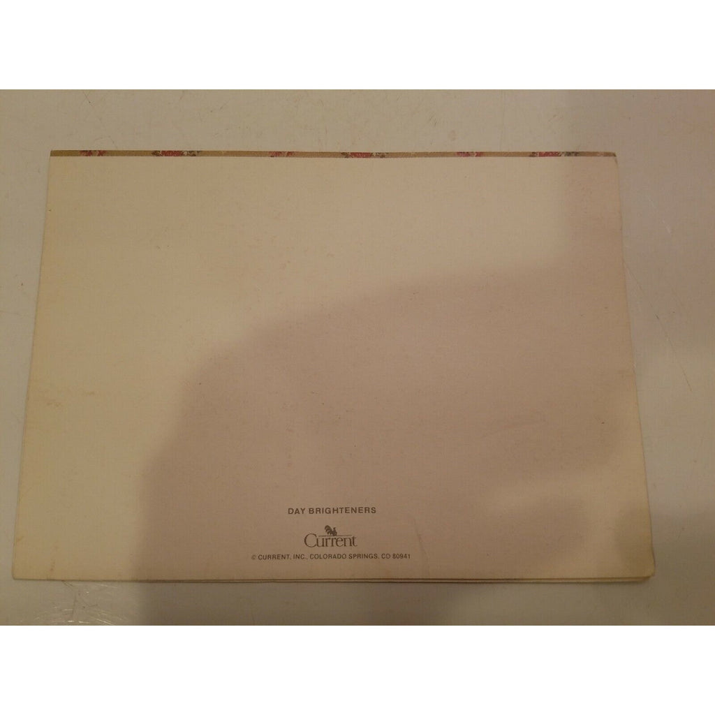 Lot of 2 Vintage Day Brighteners by Current Folder Cards Sunshine Beauty unused