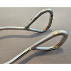 Vintage Ekco 8" (inch) Stainless Steel Tongs - USA