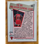 Michael Jordan 1991-1992 NBA Hoops #455 Supreme Court - Chicago Bulls - NBA