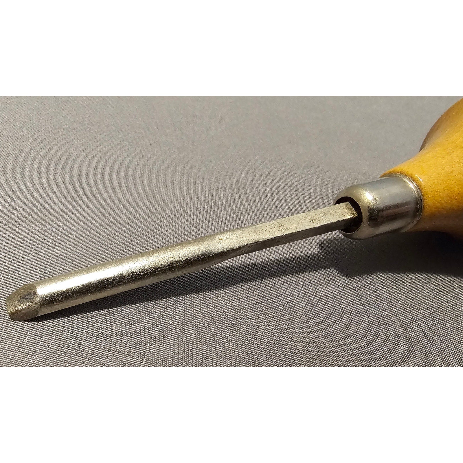 Vintage 5" Millers Falls Carving Tool Chisel w/large wood handle - Made in USA