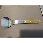 Vintage Vernco Stainless Steel Ice Cream Scoop w/Rivet Wood Handle - Japan