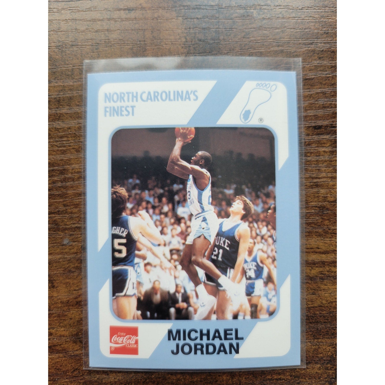 Michael Jordan 1989 Collegiate Collection #18 - Carolina's Finest 1st Edition