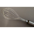 Stainless Steel Whisk w/Silver Handle - Whipping, Balloon, 9-1/2"