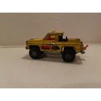 Majorette No. 228 Depanneuse 1/62 Made in France die cast yellow truck 4WD