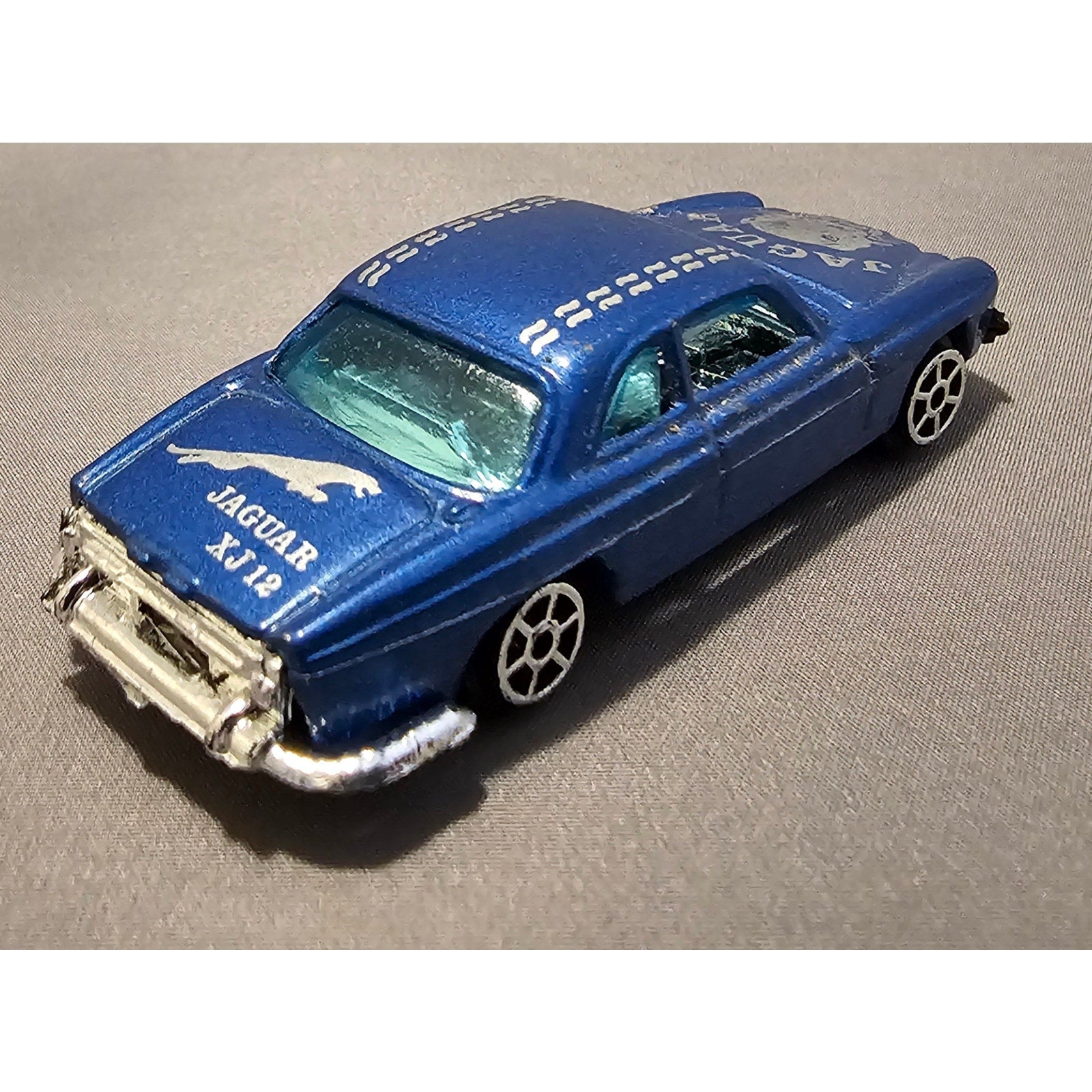 Vintage Summer S689 - Die Cast Blue Jaguar XJ12C - loose - Hong Kong - 1:66