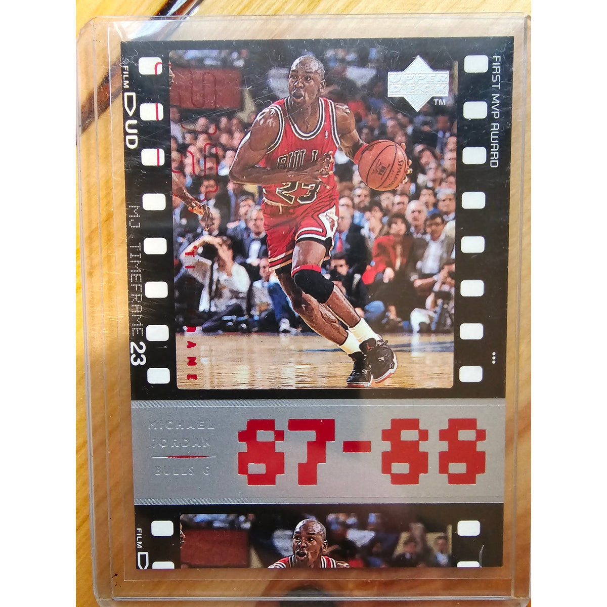Michael Jordan 1998 Upper Deck Timeframe 23 #18 - Chicago Bulls - 87-88 - NBA