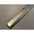 Vintage Stainless Steel 9-1/2" Ice Cream Scoop w/Rivet Wood Handle - Japan