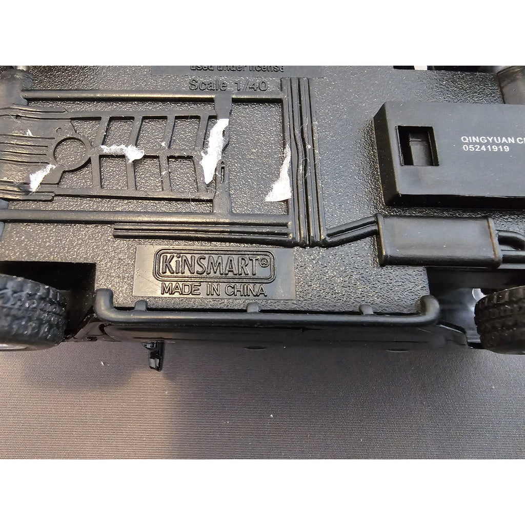 Kinsmart - 2008 Black Hummer H2 SUV - Scale 1/40 - China - loose
