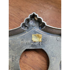 Vintage 1974 General Electric 481C508 Brass Duplex Receptacle/Outlet Plate