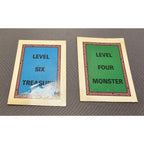Vintage/Classic Dungeon and Dragons (D&D) TSR Mini-Cards - Monster & Treasure