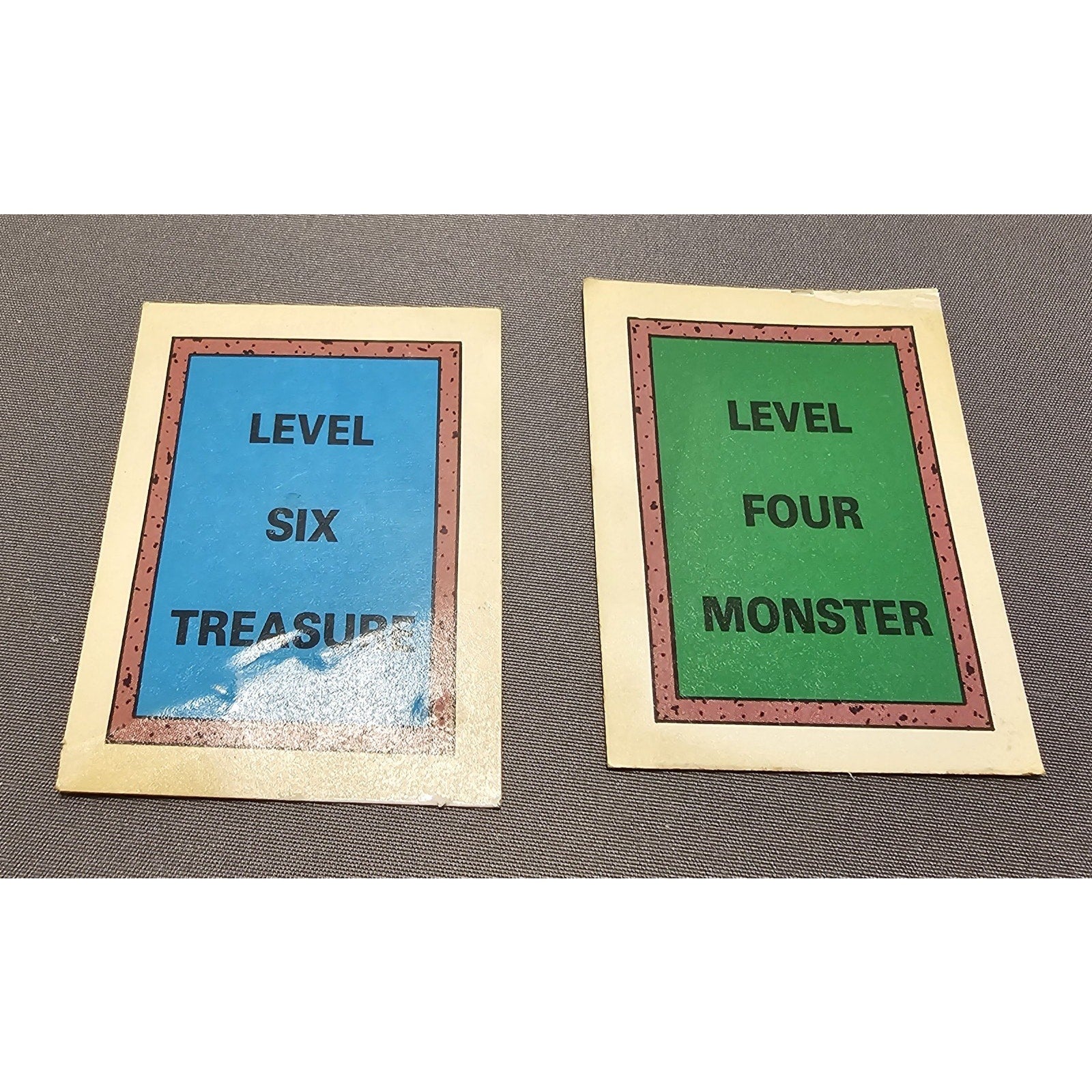 Vintage/Classic Dungeon and Dragons (D&D) TSR Mini-Cards - Monster & Treasure
