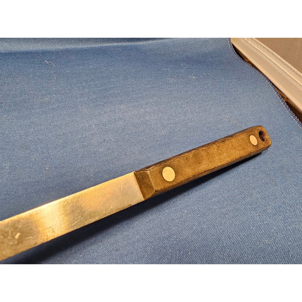 Vintage Flint Arrowhead Stainless Steel Soup Ladle w/Black Handle - USA