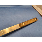 Vintage Flint Arrowhead Stainless Steel Soup Ladle w/Black Handle - USA