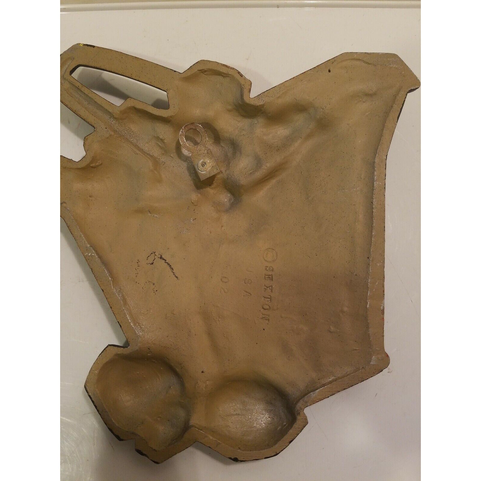 Vintage Sexton Cast Aluminum Plaques # 502 Coal Bucket Black