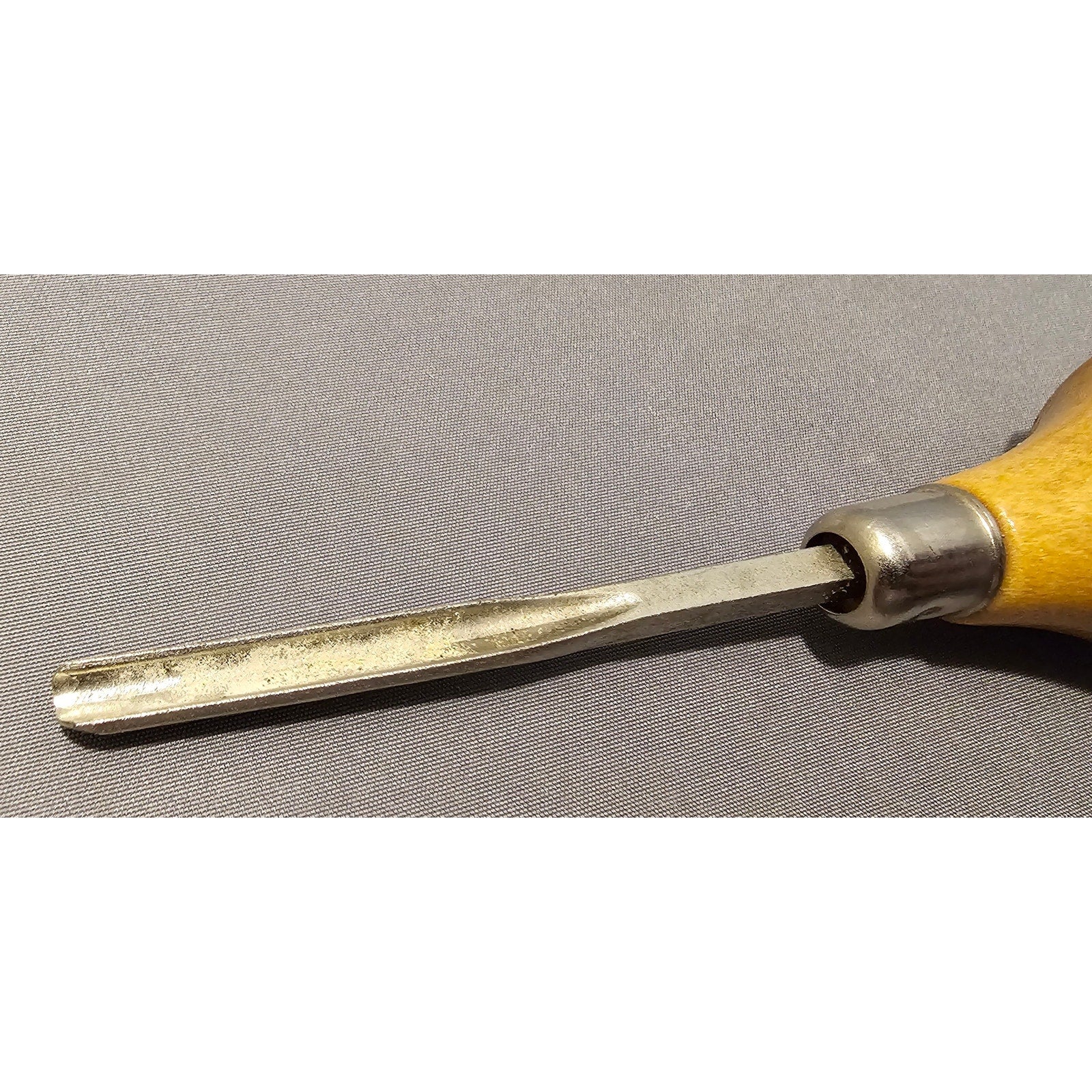 Vintage 5" Millers Falls Carving Tool Chisel w/large wood handle - Made in USA