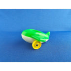 Vintage Fisher Price Little People Riders #656 -Green/White Baby Airplane FPT819
