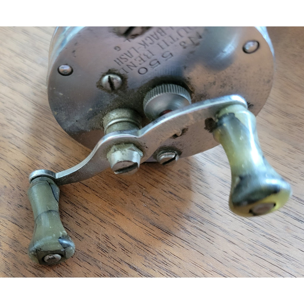 Vintage South Bend No. 550 Anti-Back Lash - Model G Fishing Reel - Made in USA