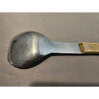 Vintage Vernco Stainless Steel Ice Cream Scoop w/Rivet Wood Handle - Japan