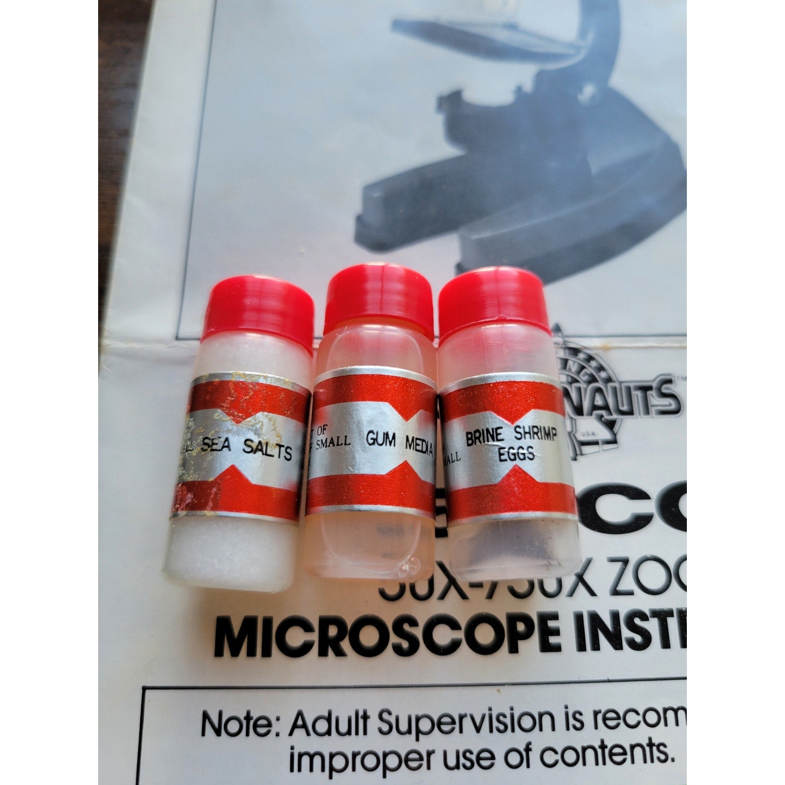 1986 Tasco YM750ZF - 5-Way View - 50 to 750 Power Zoom Microscope - Astronauts