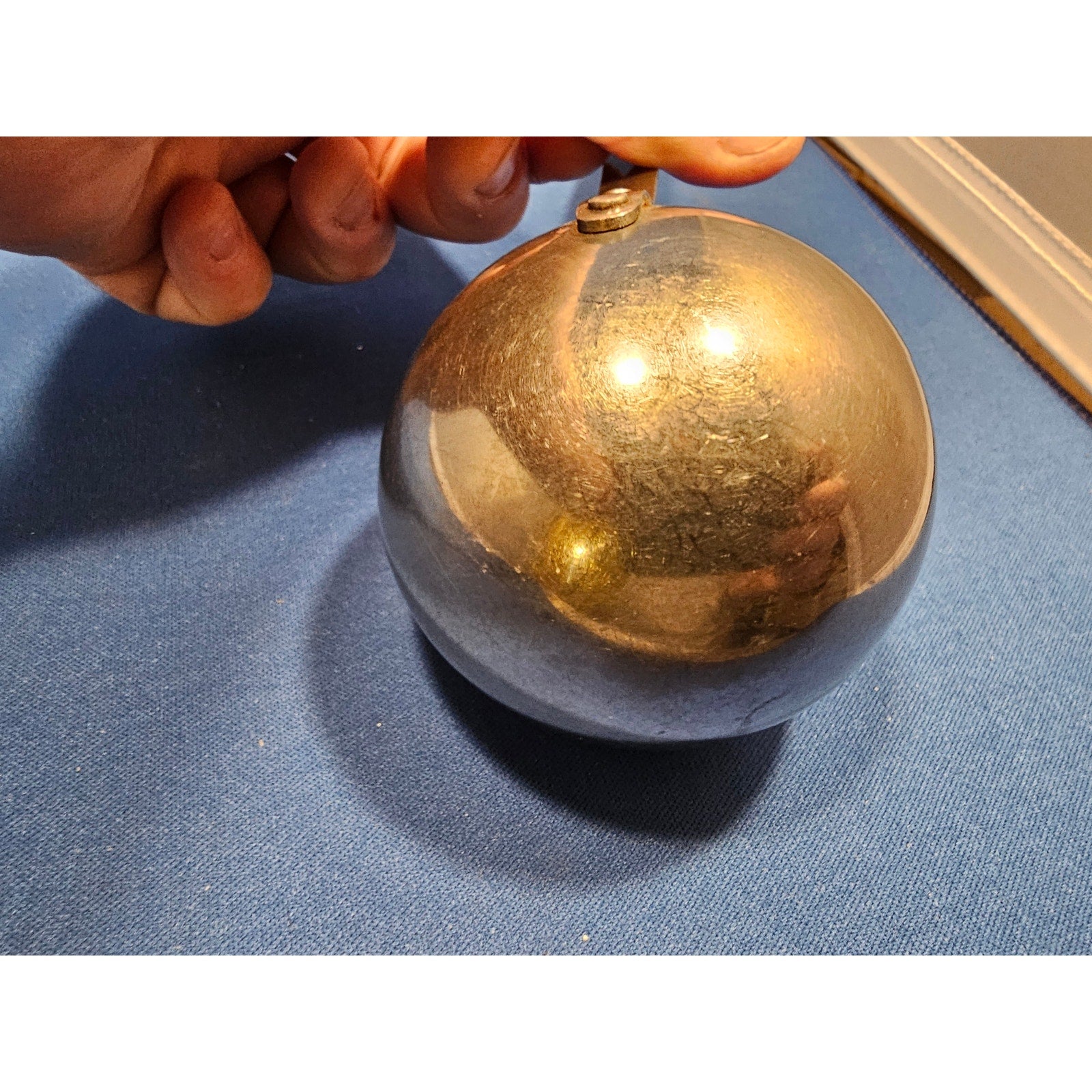 Vintage Flint Arrowhead Stainless Steel Soup Ladle w/Black Handle - USA