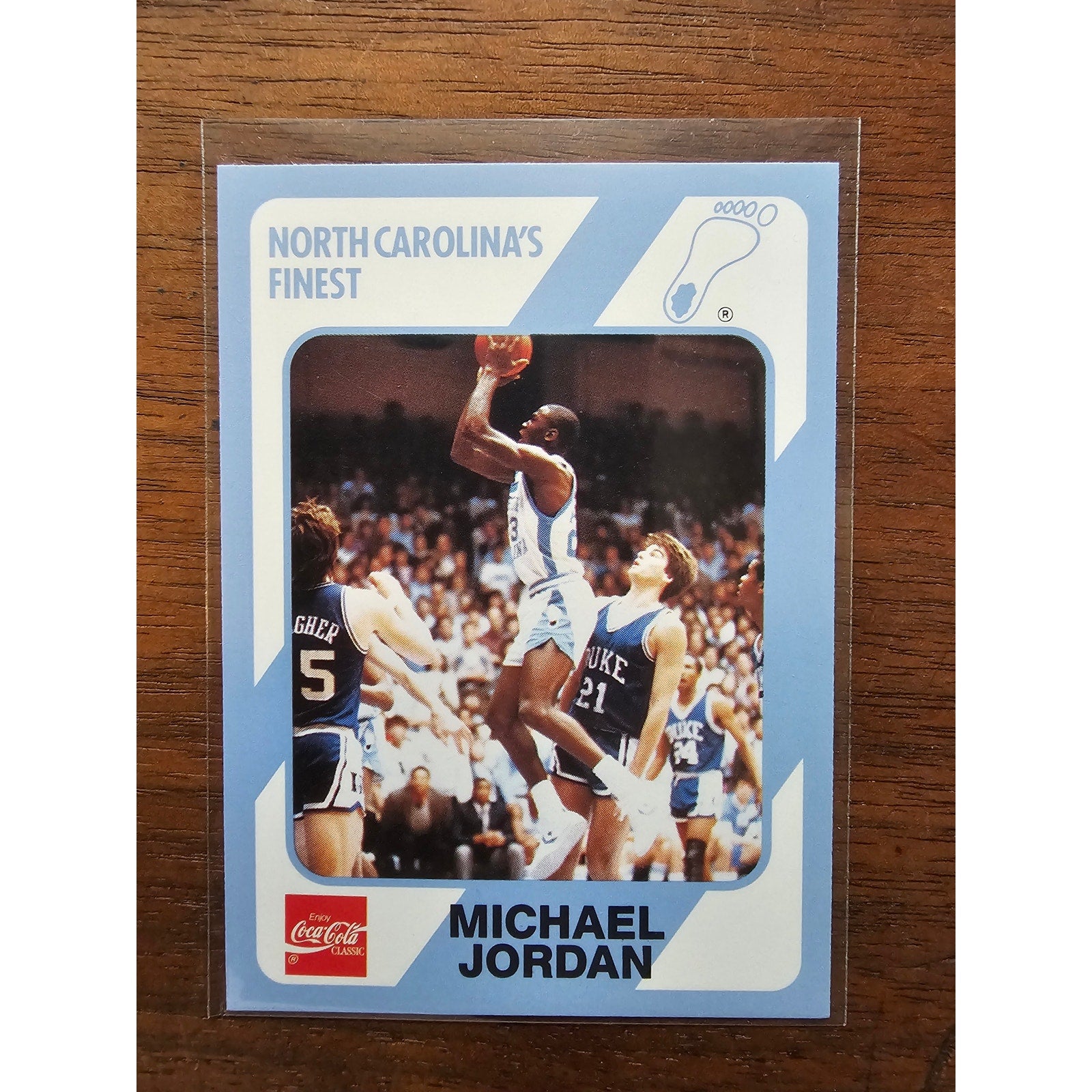 Michael Jordan 1989 Collegiate Collection #18 - Carolina's Finest 1st Edition