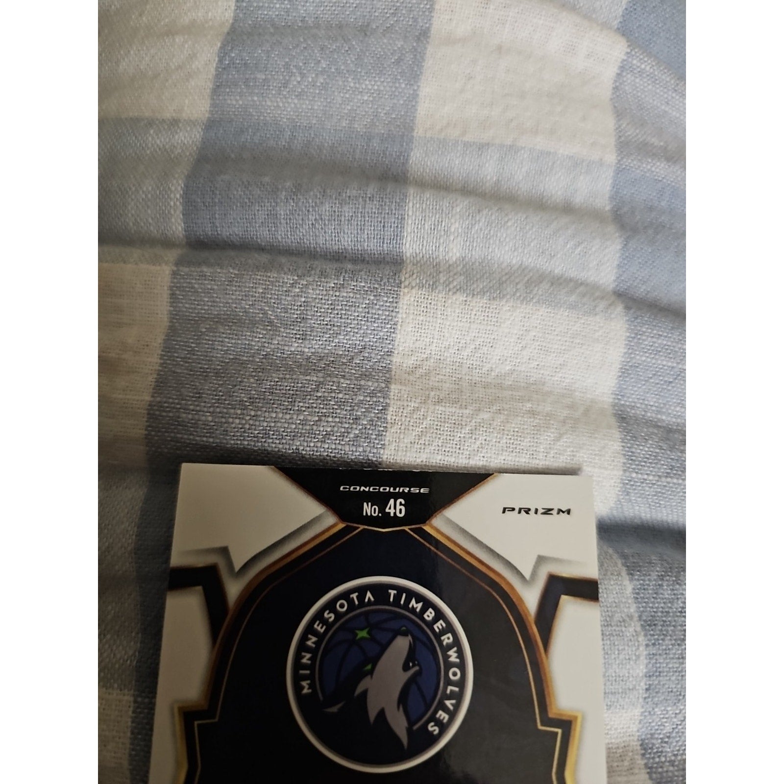 Anthony Edwards 2022-23 Panini Select #46 - Concourse Blue Prizm - Timberwolves