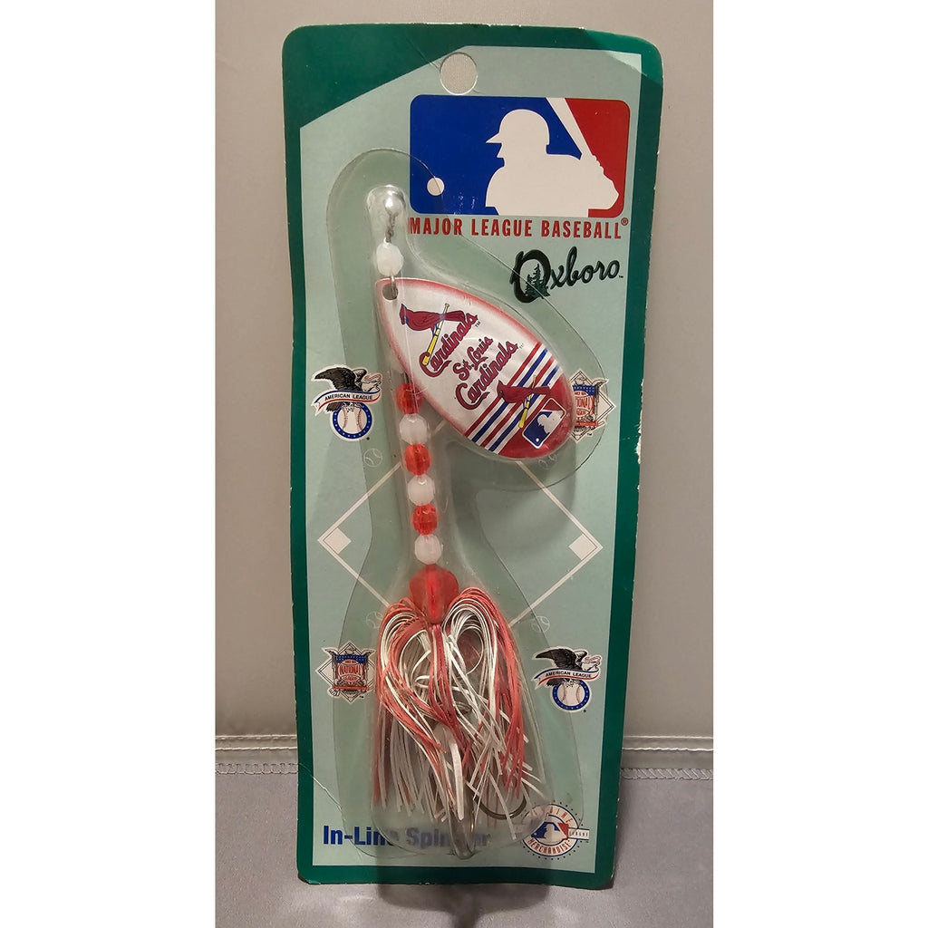 St. Louis Cardinals Vintage/1998 NOS Oxboro Outdoors MLB In-Line Spinner