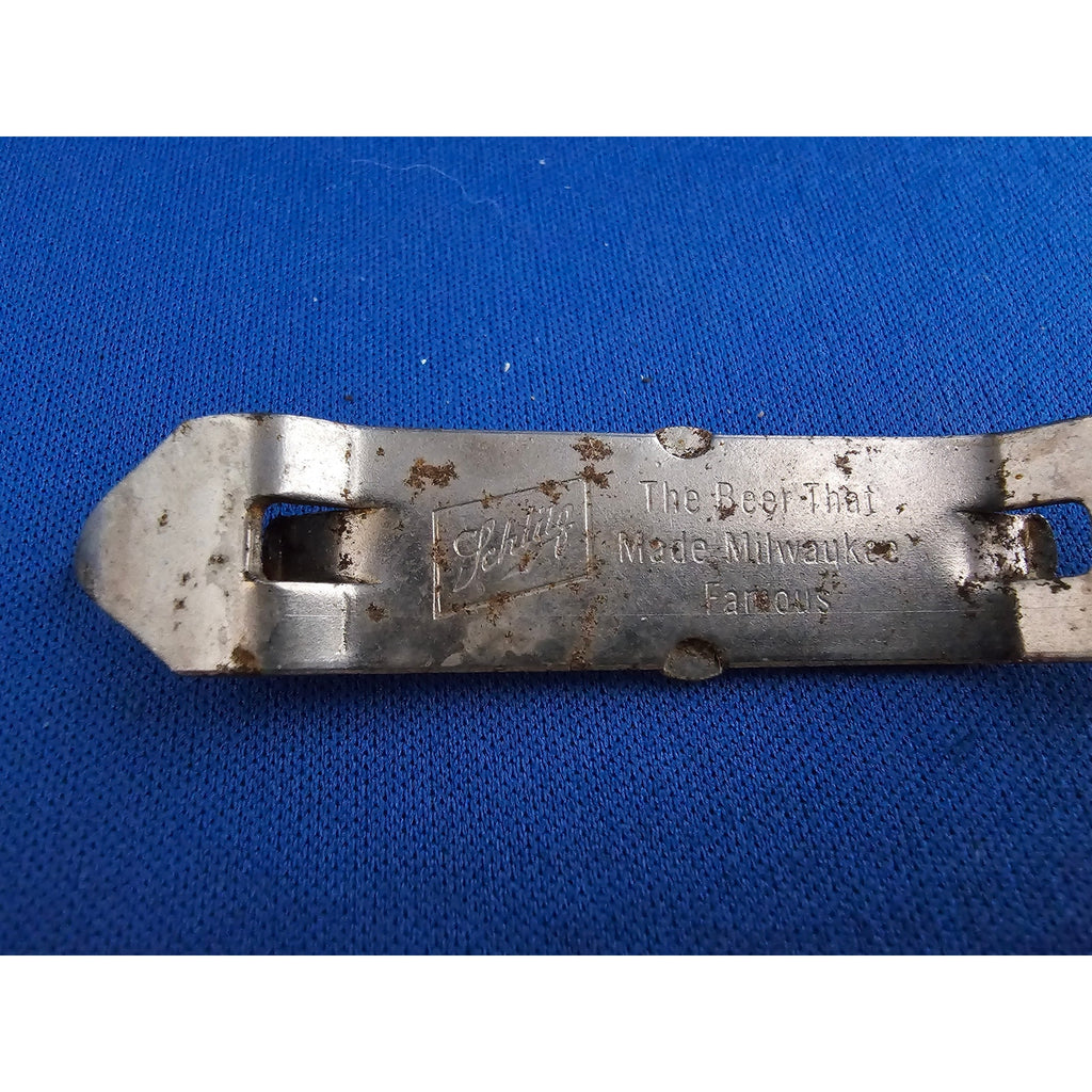 Vintage Schlitz Beer Bottle Opener - Milwaukee - 3-1/2"