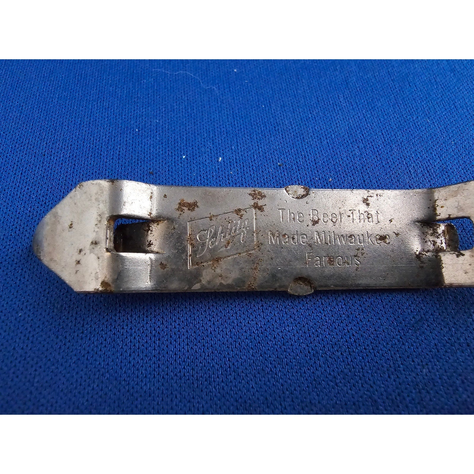 Vintage Schlitz Beer Bottle Opener - Milwaukee - 3-1/2"