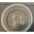 Vintage Art Deco 8" Diameter Ceiling Light Fixture Frosted Shade/Globe/Lens