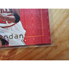 Michael Jordan 1995-1996 Fleer #9/20 End 2 End - Chicago Bulls - NBA