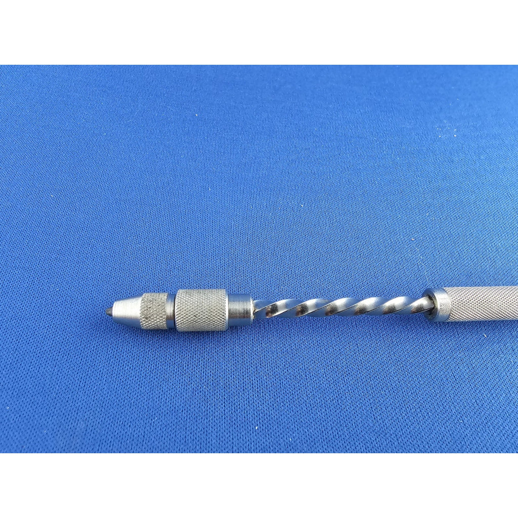 GFC Hand Push Drill - For Woodworking or Small Precision - 7-1/2 inchs long