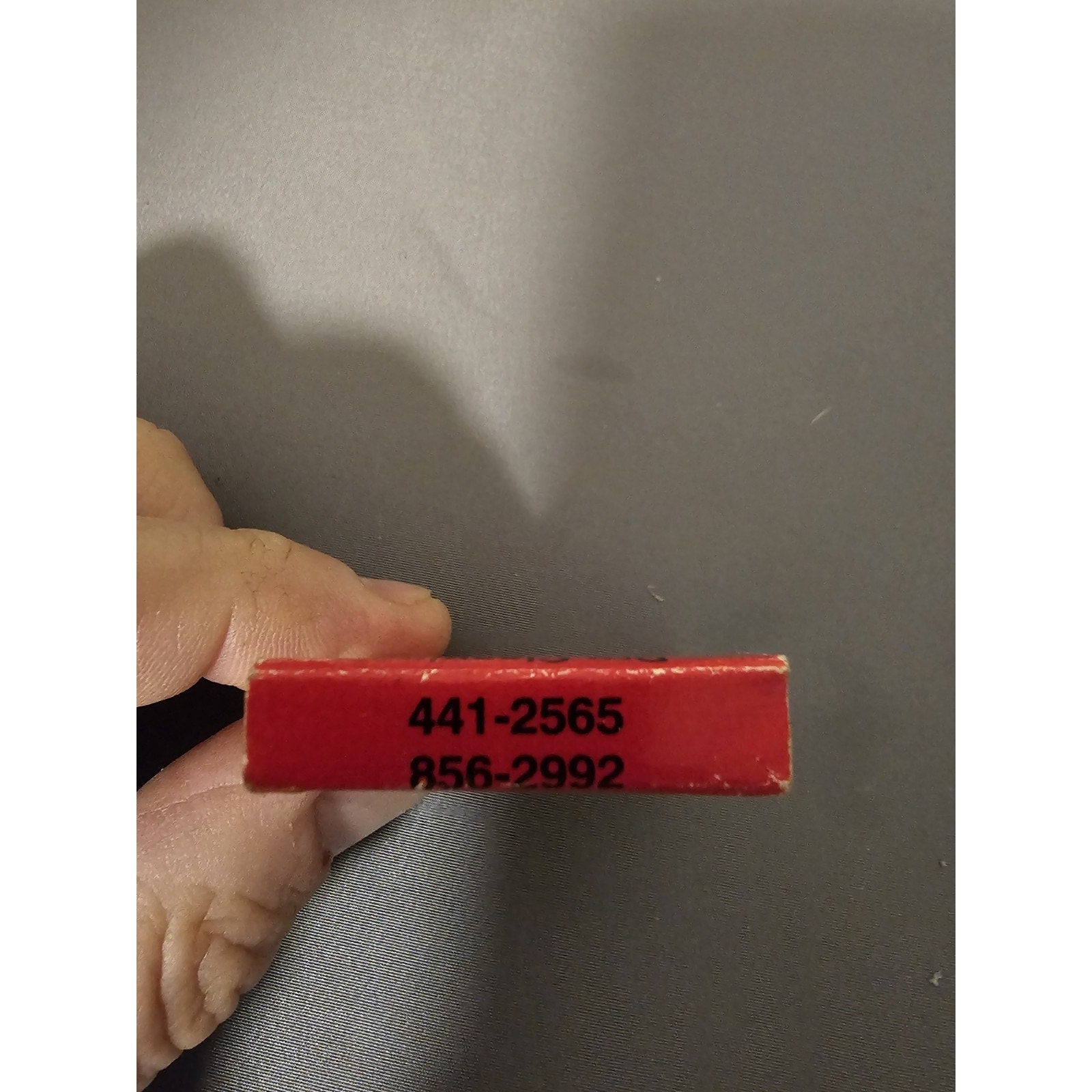 Vintage Advertising Matchbook - Nadeau's Cleaners Elk River MN - Laundry