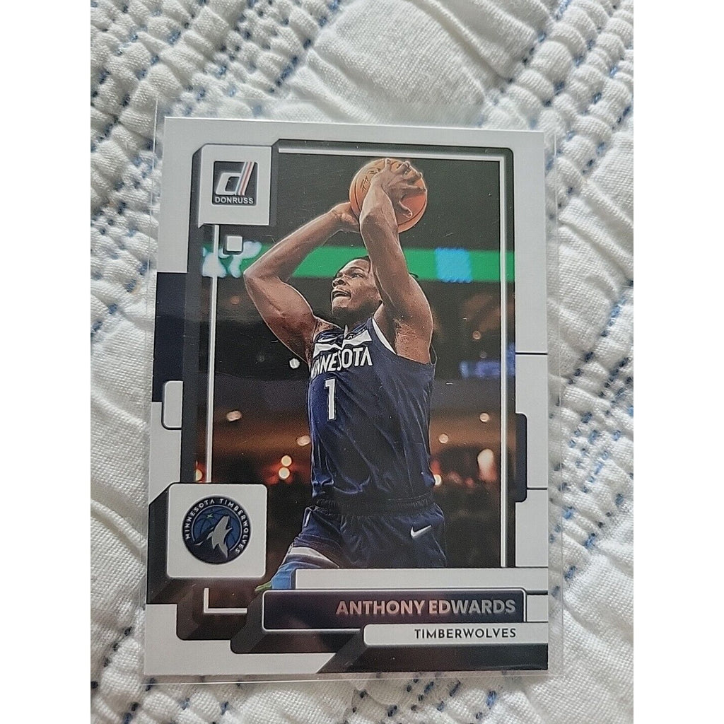 Anthony Edwards 2022-23 Donruss #96 - Minnesota Timberwolves
