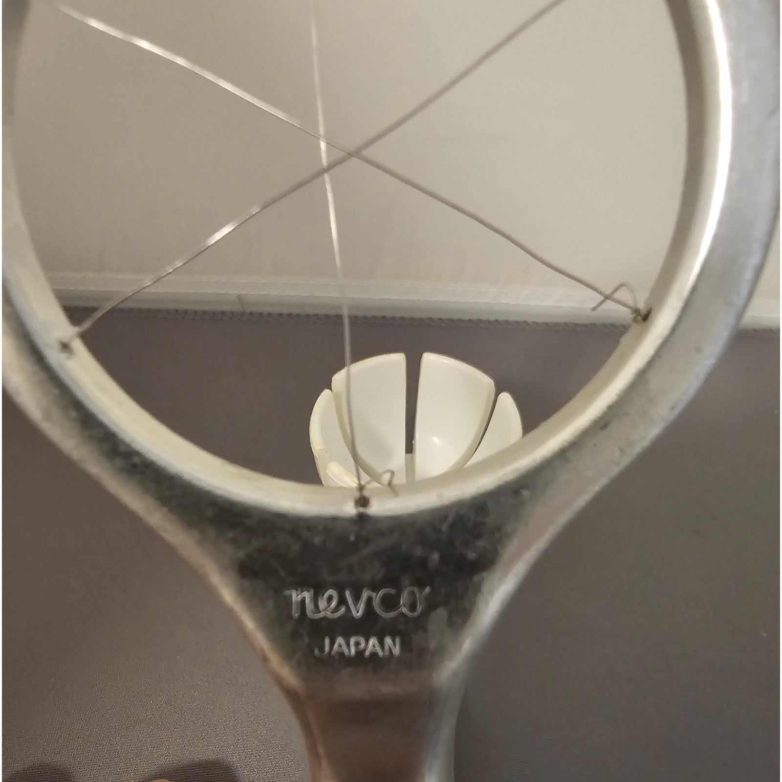 Vintage Nevco Aluminum Hard Boiled Egg Slicer - 7" (inches) long - Made in Japan