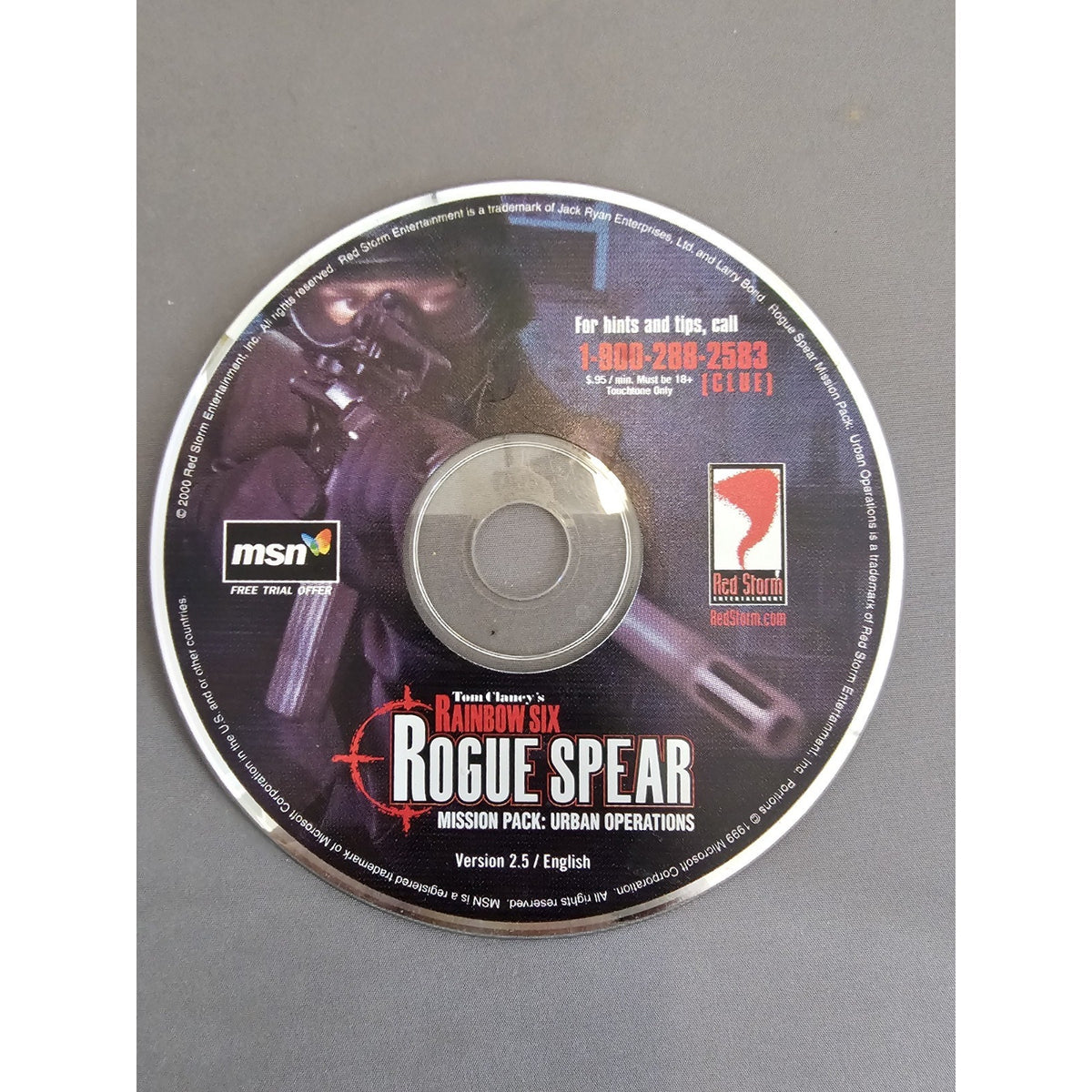 2000 Tom Clancy's Rainbow Six Rogue Spear Mission Pack: Urban Operation V2.5-PC
