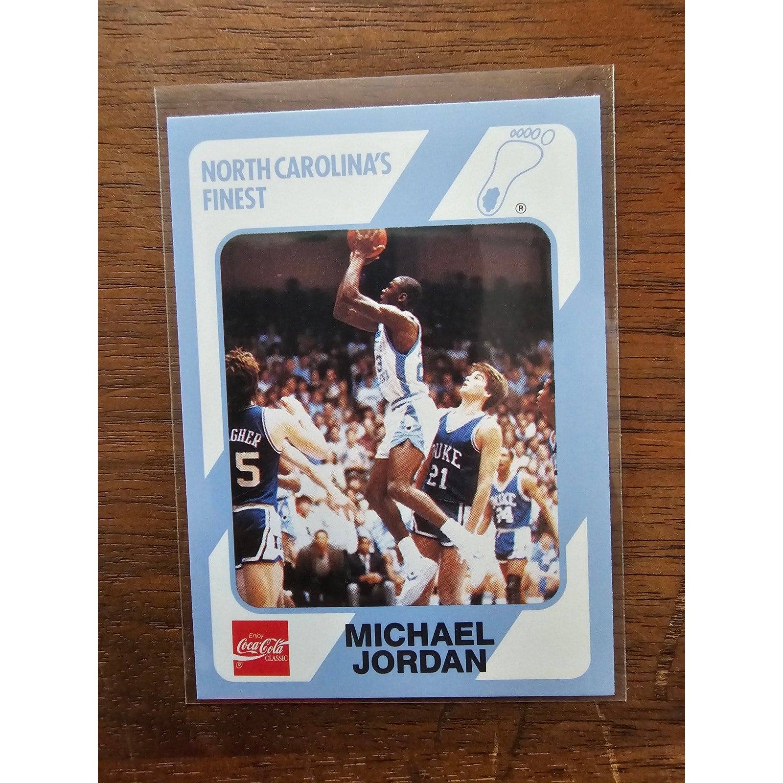 Michael Jordan 1989 Collegiate Collection #18 - Carolina's Finest 1st Edition