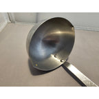 MCM/Vintage Soup Ladle w/White & Blue Floral Pattern Handle - 11-1/2"
