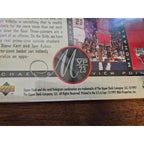 Michael Jordan 1997 Upper Deck #VP7 - View Points - NBA - Jumbo